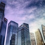 singapore, hdr, marina bay financial centre